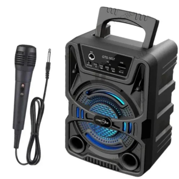 GTS-1637 Wireless Speaker | Wired Mic