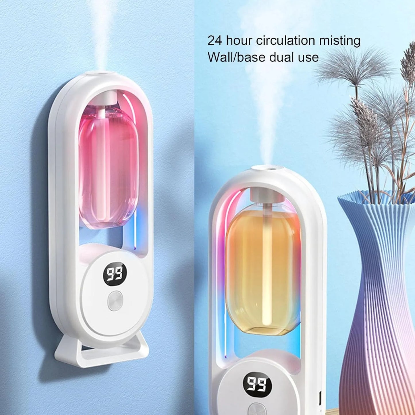 Wallmounted Rechargeable Essential Oil Diffuser
