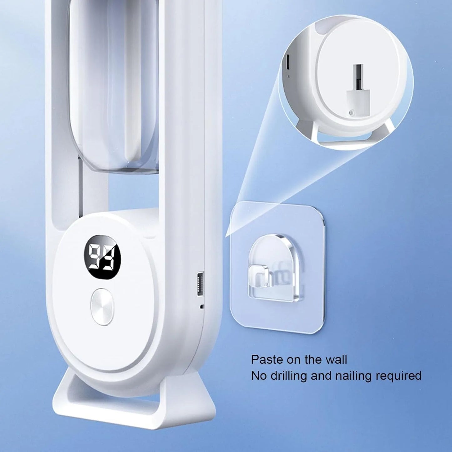Wallmounted Rechargeable Essential Oil Diffuser
