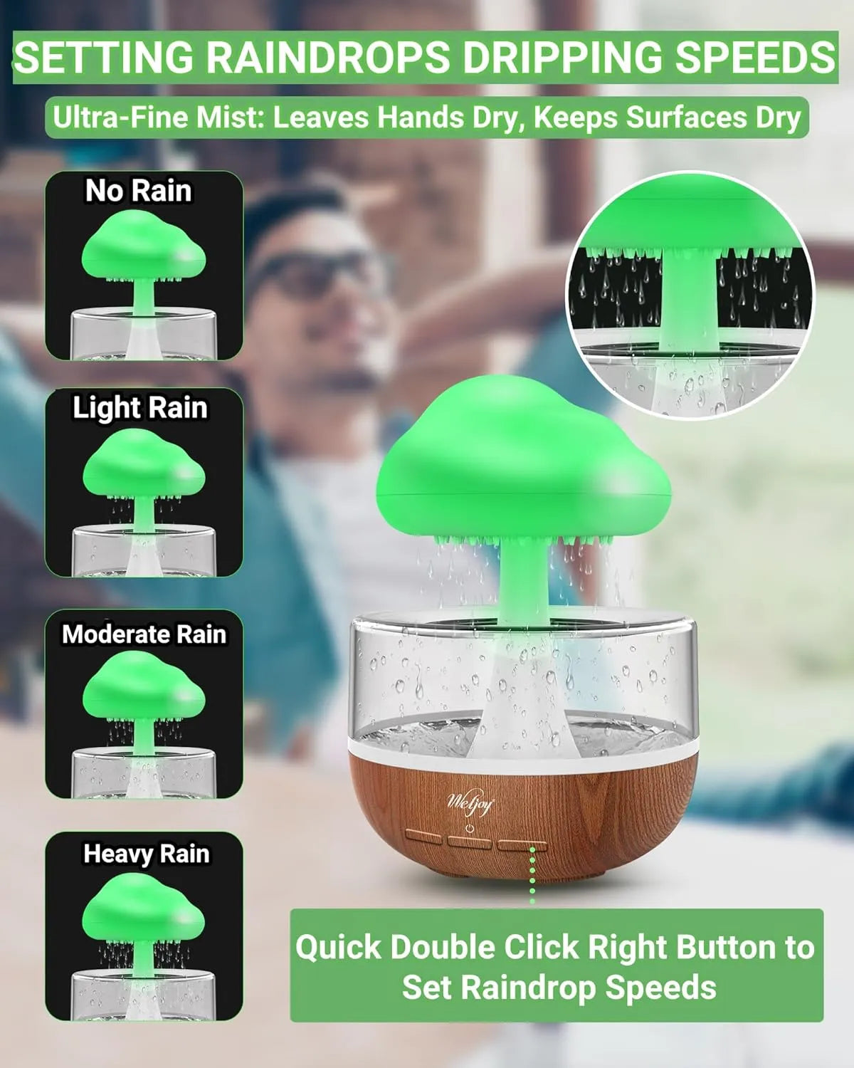 Cloud Rain Aromatherapy Diffuser