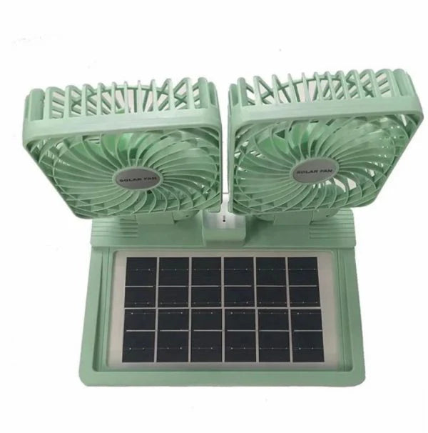 Solar Dual Head Fan