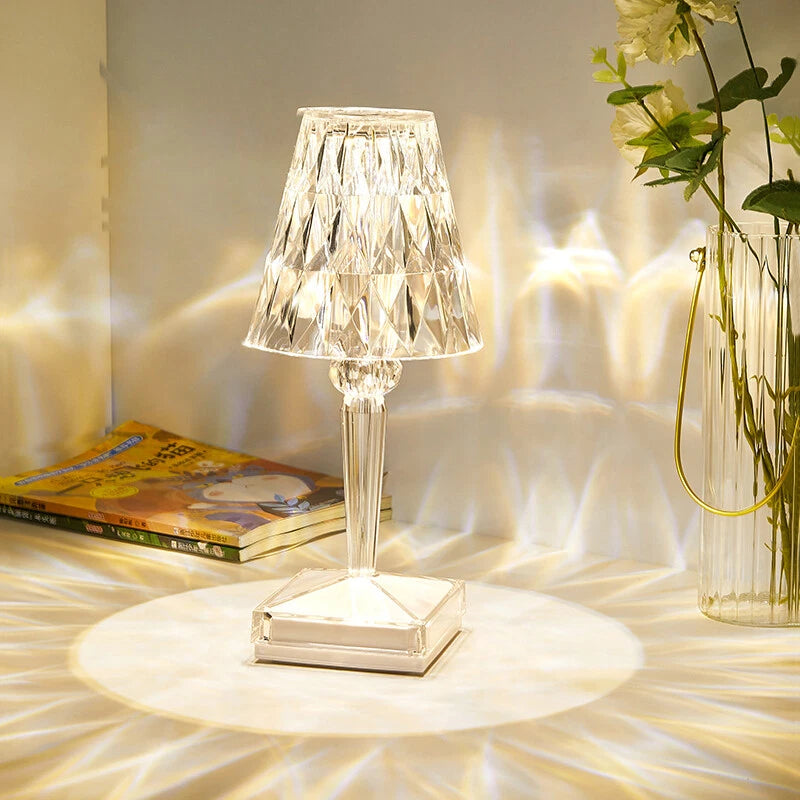 Dimmable 5W LED Crystal Table Lamp