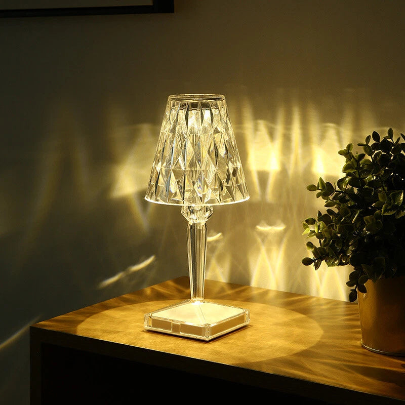Dimmable 5W LED Crystal Table Lamp