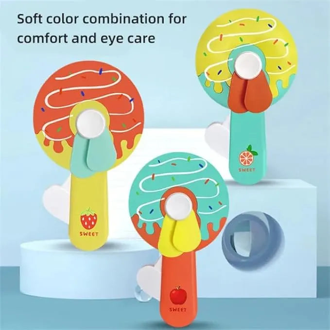 Manual Handheld Kids Fan