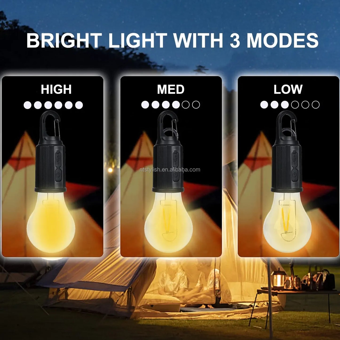Rechargeable Camping Bulb