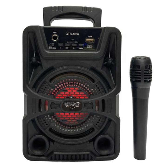 GTS-1637 Wireless Speaker | Wired Mic