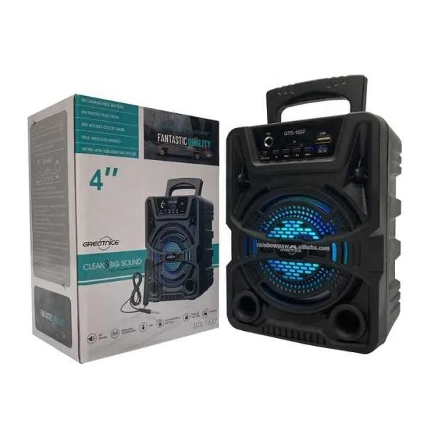 GTS-1637 Wireless Speaker | Wired Mic