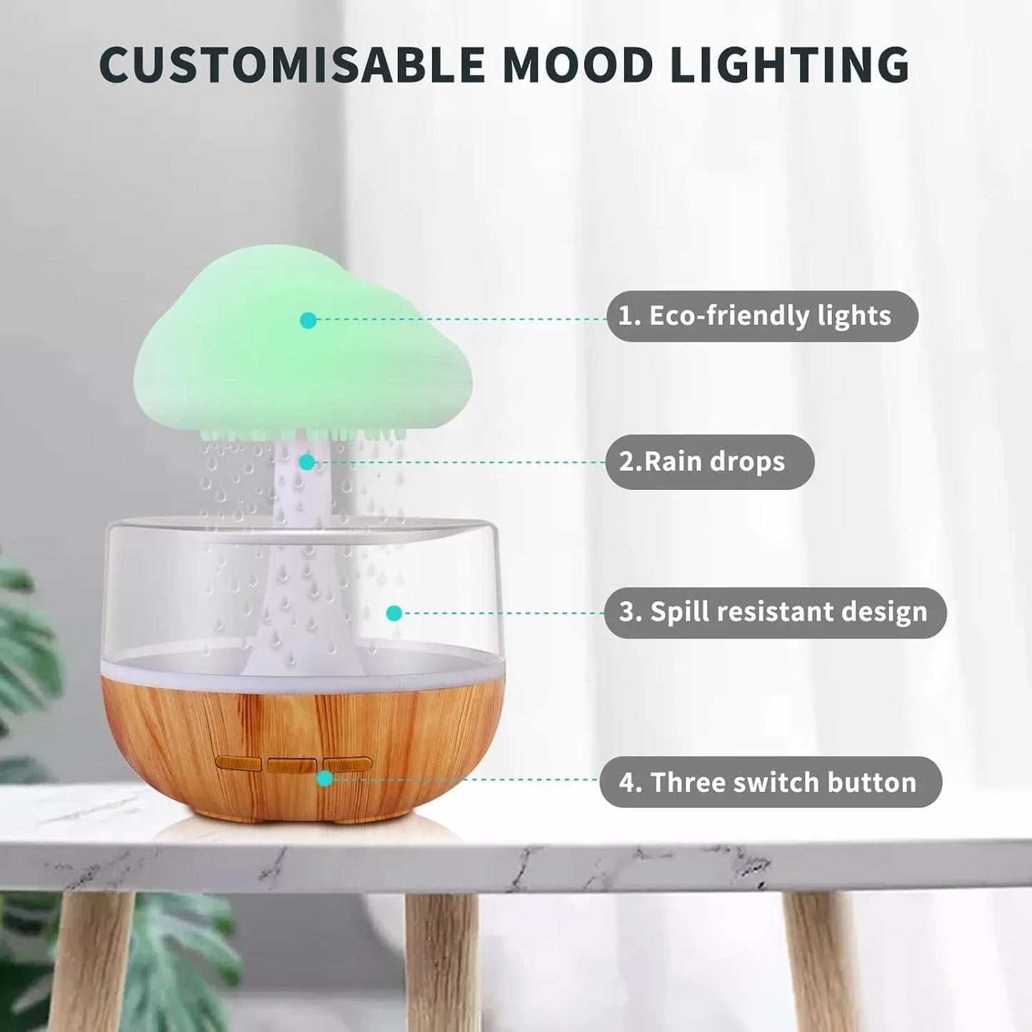 Cloud Rain Aromatherapy Diffuser