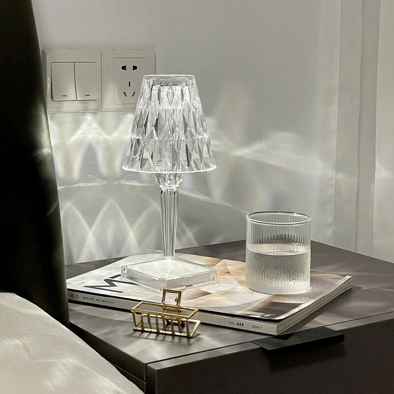 Dimmable 5W LED Crystal Table Lamp