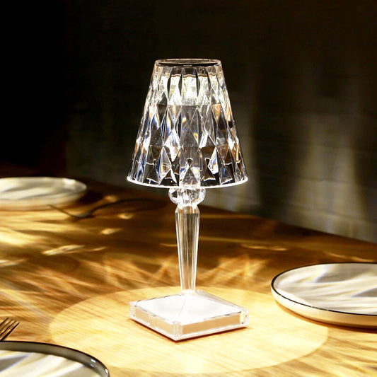 Dimmable 5W LED Crystal Table Lamp