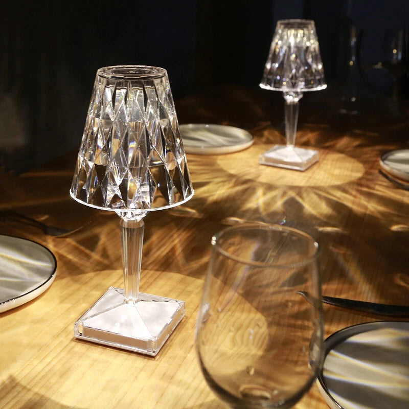 Dimmable 5W LED Crystal Table Lamp