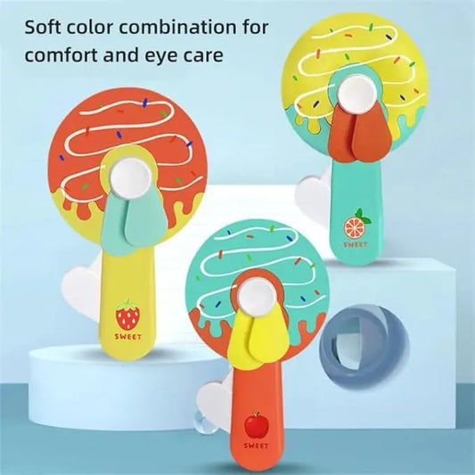 Manual Handheld Kids Fan