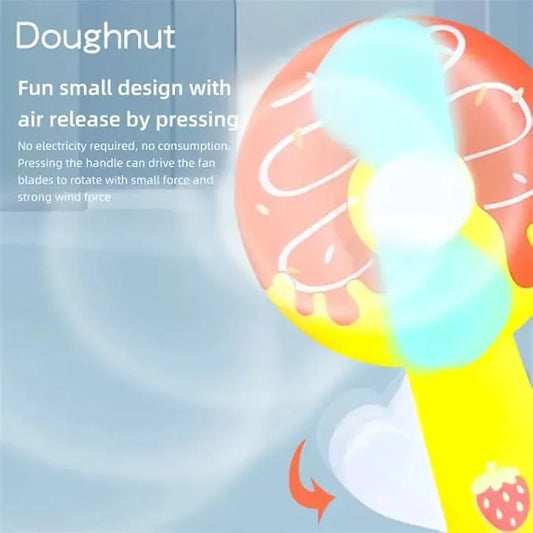 Manual Handheld Kids Fan